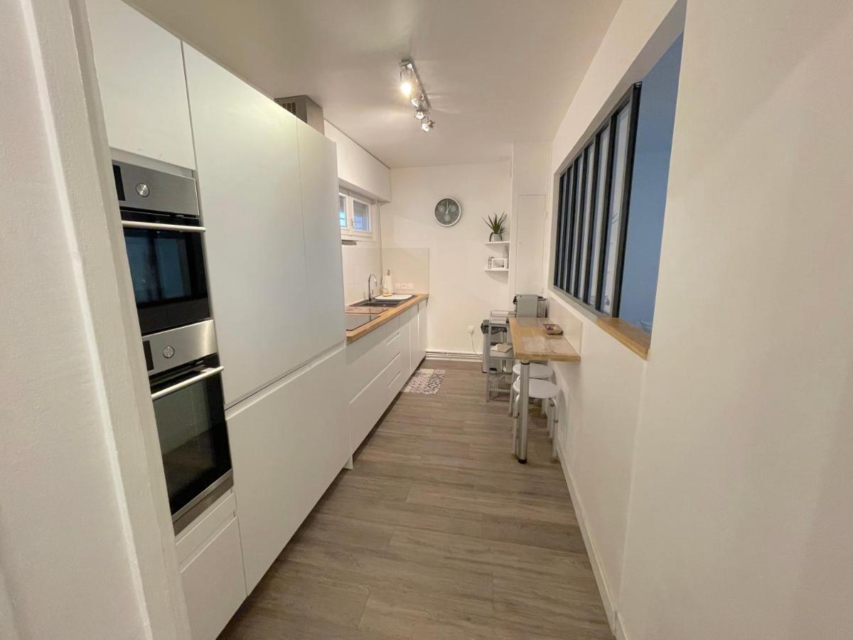 L'Ideal 112 - 85M2, 2 Chambres, Parking & Cabine De Plage Deauville Exterior foto